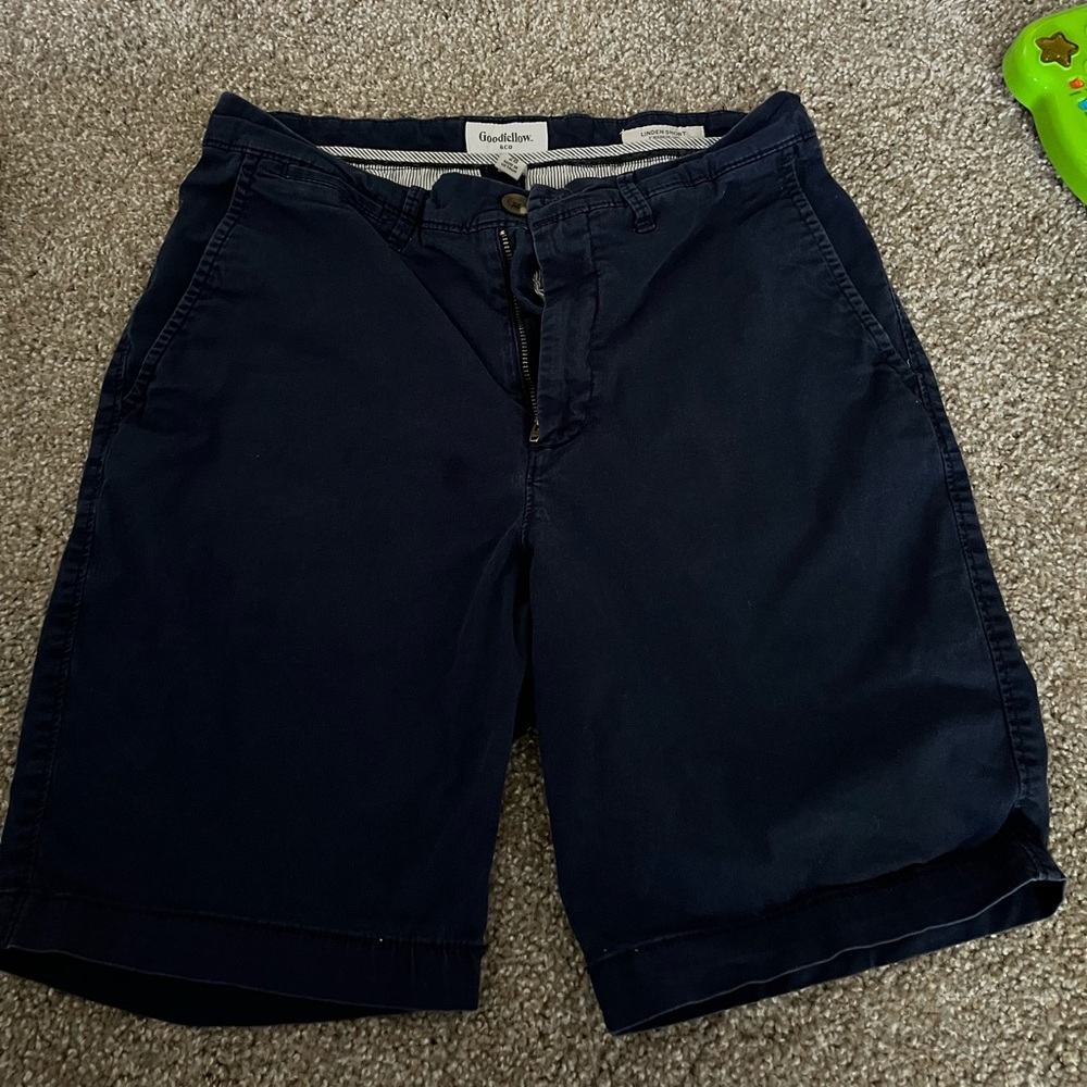 Navy blue shorts
